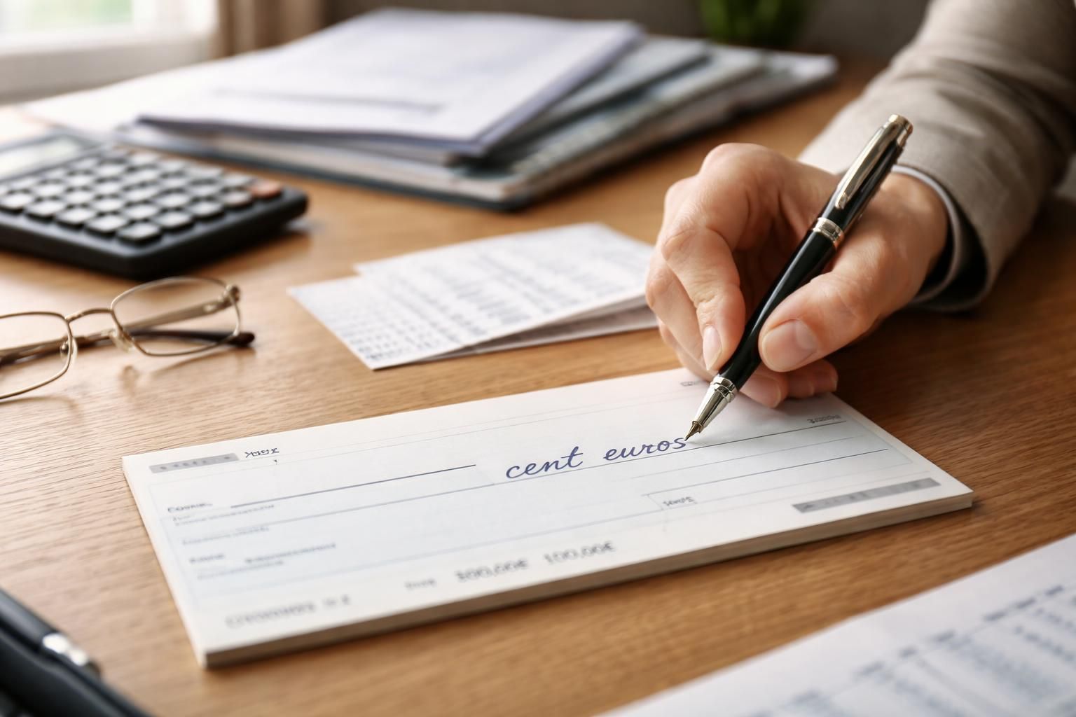 découvrez pourquoi il est essentiel d'écrire 100 euros en toutes lettres sur un chèque pour éviter les fraudes et garantir la validité du paiement.