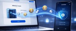 effectuez un transfert sécurisé de crypto-monnaies entre votre compte coinbase et votre portefeuille coinbase en toute simplicité et sécurité.
